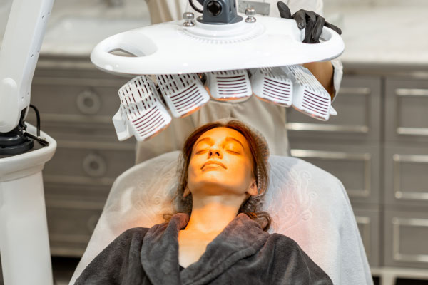 LED red light therapy